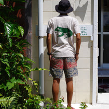 画像をギャラリービューアに読み込む, 染め図鑑Tシャツ<BR>ヤエヤマ<BR>アオガエル