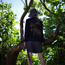 画像をギャラリービューアに読み込む, DRY(吸汗速乾)<BR>長袖図鑑TシャツBLACK<BR>IRIOMOTE CAT