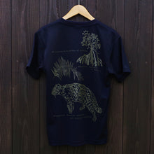 画像をギャラリービューアに読み込む, DRY(吸汗速乾)半袖<BR>図鑑TシャツBLACK<BR>IRIOMOTE CAT