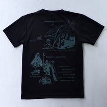 画像をギャラリービューアに読み込む, DRY(吸汗速乾)半袖<BR>図鑑TシャツBLACK<BR>The Mangrove