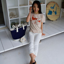 画像をギャラリービューアに読み込む, 染め図鑑Tシャツ<BR>シロハラクイナ