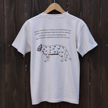 画像をギャラリービューアに読み込む, 染め図鑑Tシャツ<BR>イリオモテヤマネコ骨格