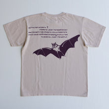 画像をギャラリービューアに読み込む, 染め図鑑Tシャツ<BR>コキクガシラ<BR>コウモリ