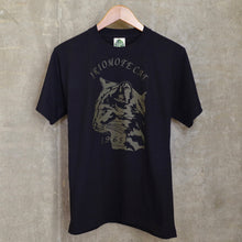 画像をギャラリービューアに読み込む, 図鑑Tシャツ&lt;BR&gt;BLACK&lt;BR&gt;IRIOMOTE CAT
