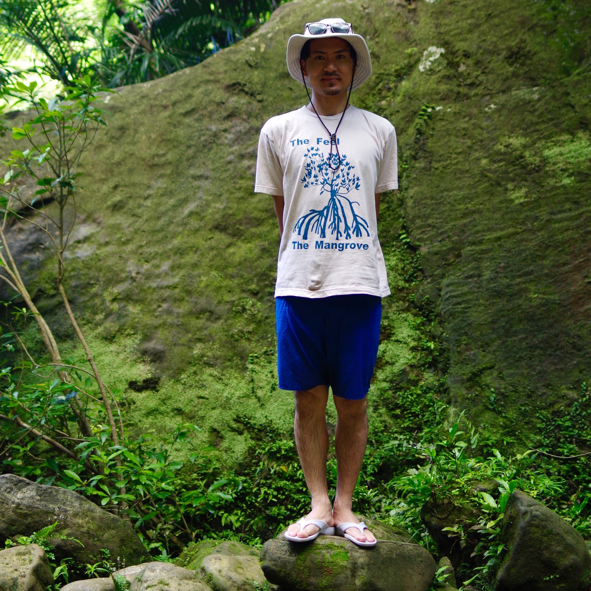 染め図鑑TシャツThe Mangrove – A PICTURE BOOK