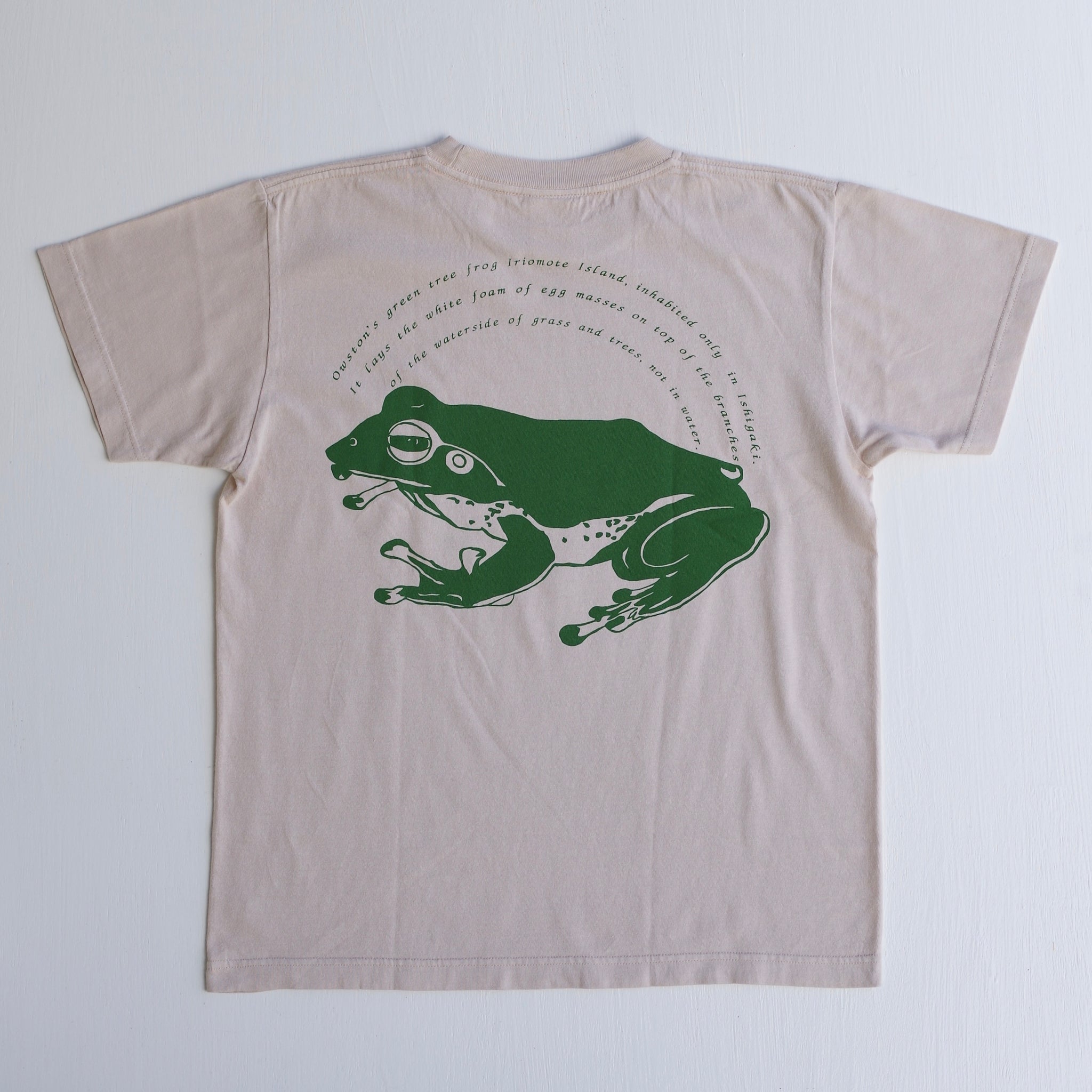 染め図鑑Tシャツヤエヤマアオガエル – A PICTURE BOOK